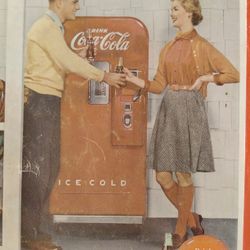 Vintage 1955 Coke Ad