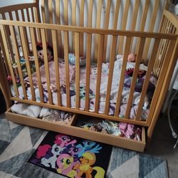 Crib And Mattress 