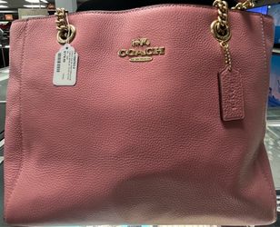 (78459)MARLIE TOTE COACH PINK