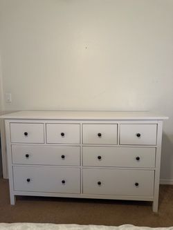White ikea dresser