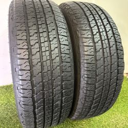 S115  275 65 18 116T  Goodyear Wrangler  2 Used Tires 90% Life 