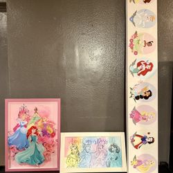Girl Room Wall Princess Decor