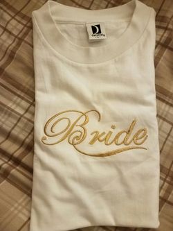 Xl Bride t-shirt