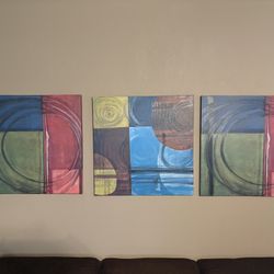 Canvas Wall Art Set (3)