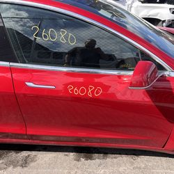 Front RH Passenger Side Door Assembly 2017 2023 Tesla Model 3 GREAT CONDITIONS✅