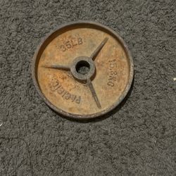35 Lbs Plate
