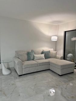 Couch - Sleeper Sectional with Storage