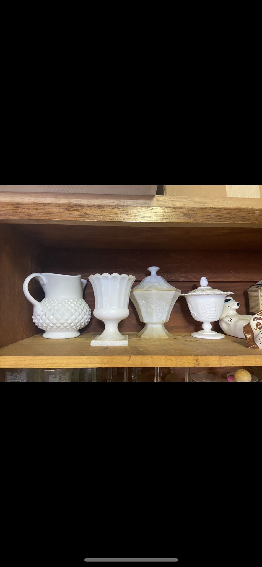 Vintage Milk Glass