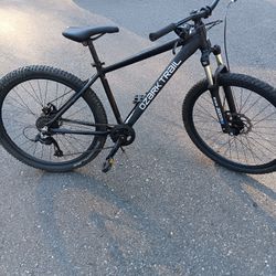 Ozark 24 speed mountain bike with Dic brakes and has 17" frame 