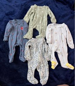 Carter’s Baby Footed Sleeper Pajamas Set of 4