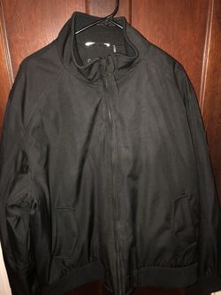 Calvin Klein Black Bomber Jacket size XL
