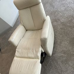 Modern Recliner, Leather Chair