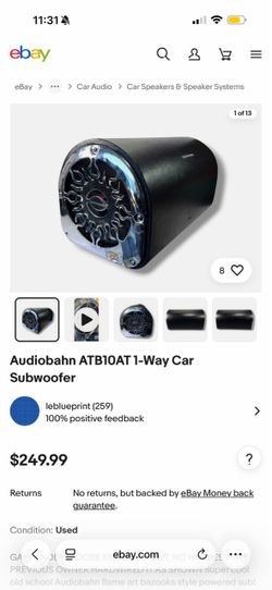 Audiobahn Subwoofer negotiable