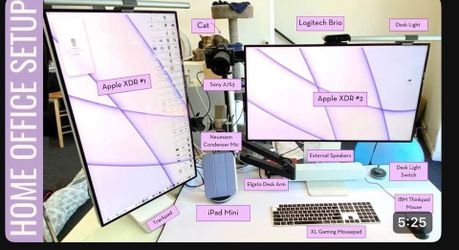 Apple XDR 32” 6K Retina Monitor and Stand