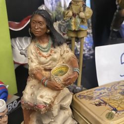 Native American Ornaments And Statues
