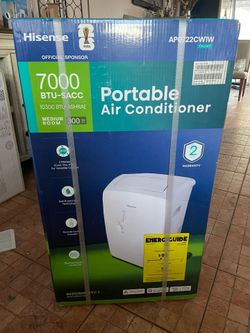 Hisense 7000 BTU Portable Air Conditioning unit