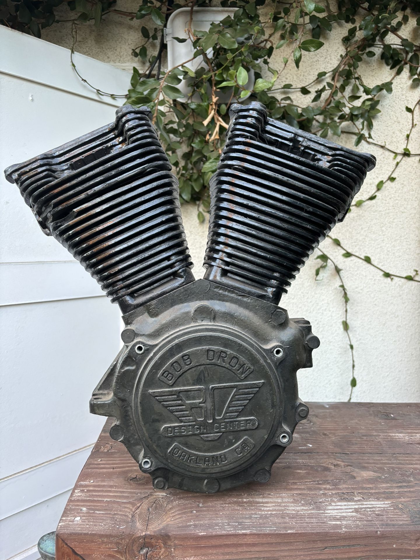 Harley Davidson EVO Mock Up Engine Bob Dron