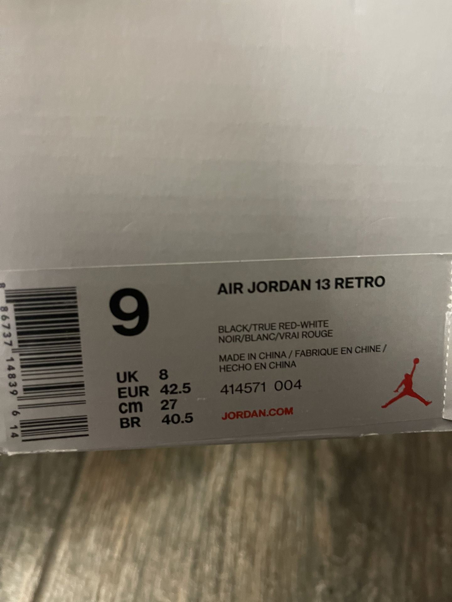 Jordan Bread retro 13’s