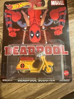 Deadpool Scooter Hot Wheels