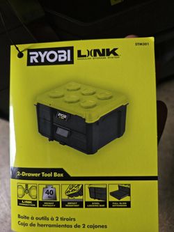 RYOBI Link 2-Drawer Modular Tool Box