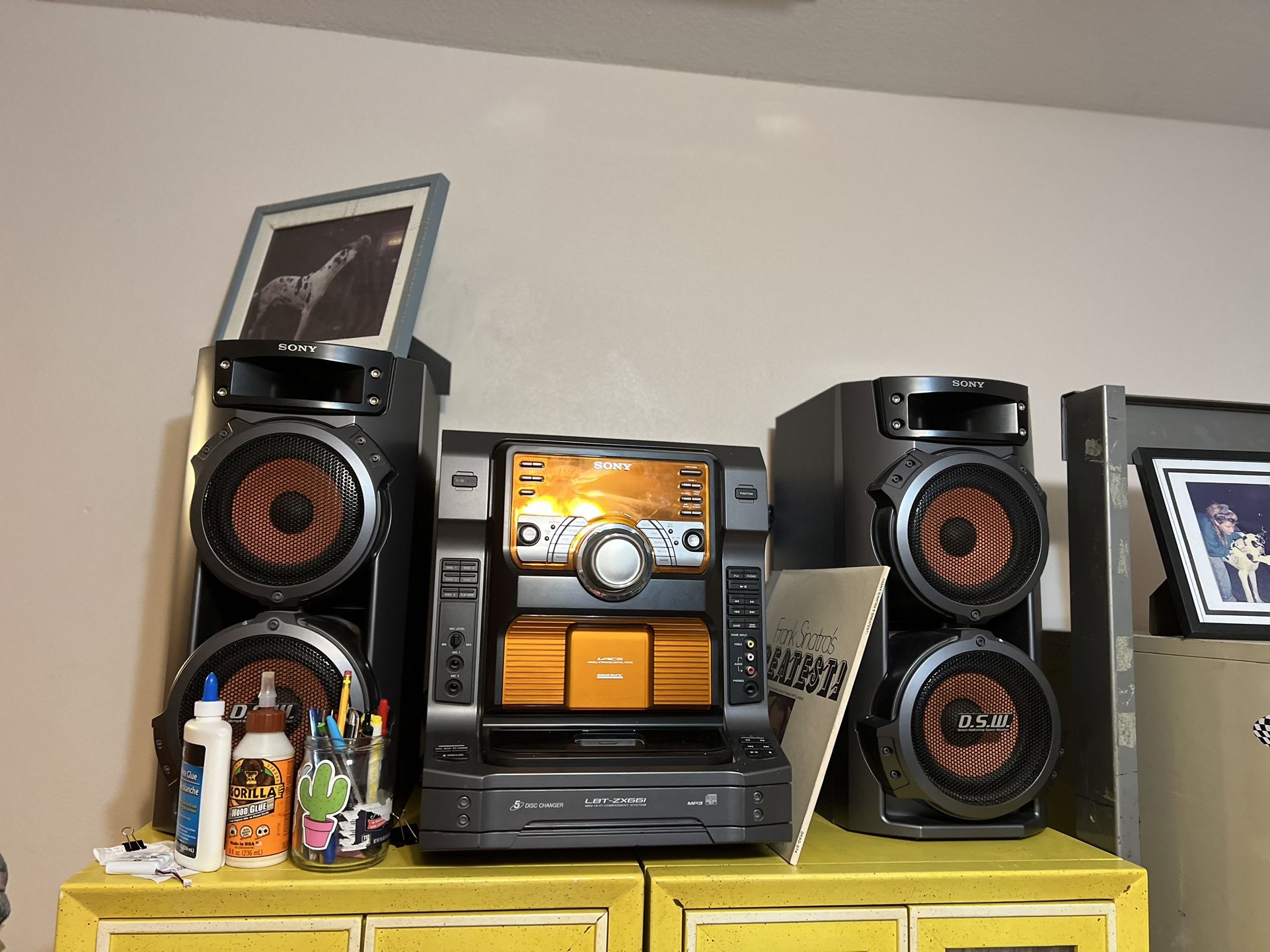 Sony LBT-ZX66i Muteki H-Fi Music Visit System