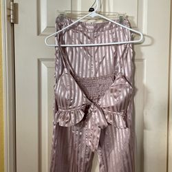 Women Set Size Small, Satin Like