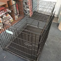 Large Dog Crate (42”) – Clean & Ready