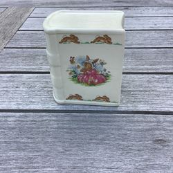 BEATRIX POTTER PORCELAIN BANK. BUNNYKINS. NEW.