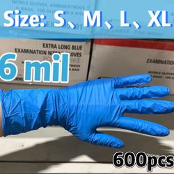 Heavy Duty Blue 6mil Nitrile Gloves for Sale!
