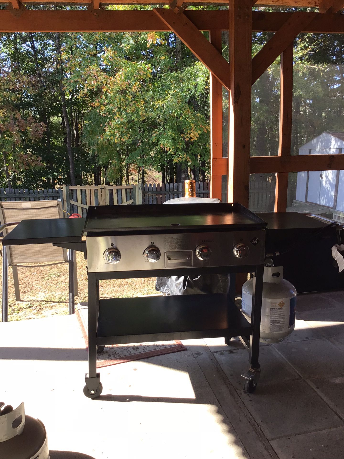Griddle Cooking Station 4 Burner 36”
