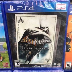 PS4 game Batman