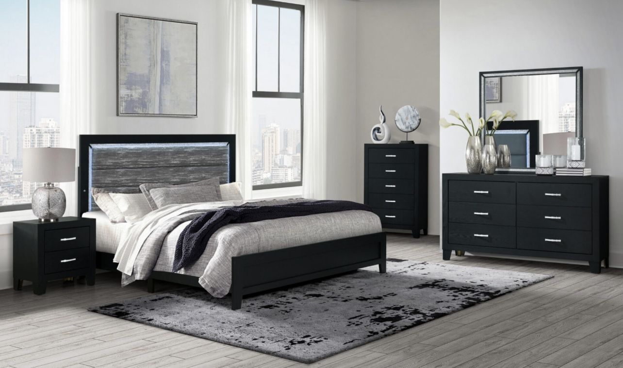 Pay Just $39 Down & It’s Yours! Bed, Dresser, Mirror Chest On Sale Now