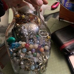 Jar Full Of Jewelry