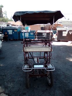 Four wheel cart