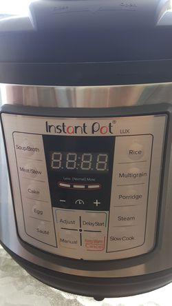 Instant pot lux 6 in 1 8 qt used
