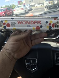Ho train car wonder bread