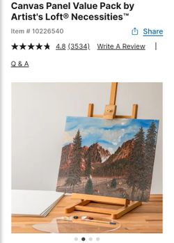 New canvas panels set of 5, 20" x 16"