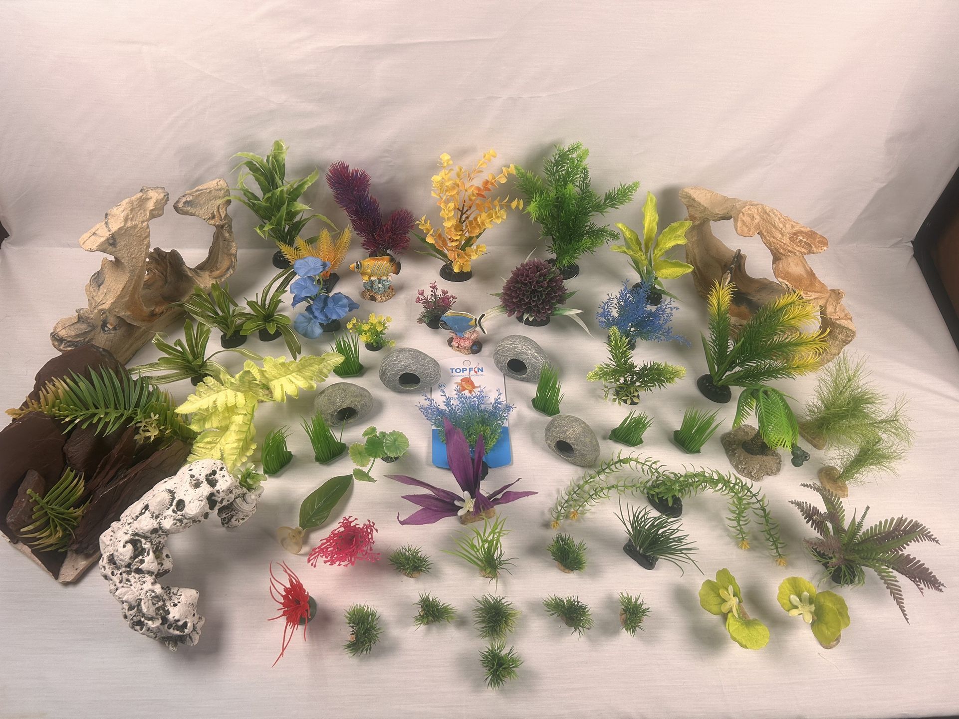 Fish Tank Decorations Bundle