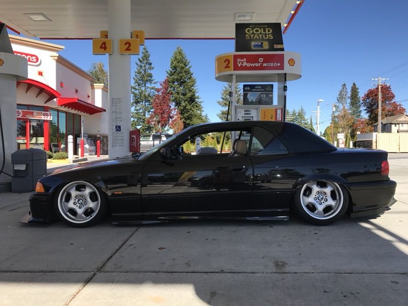 1997 BMW 328i convertible bagged