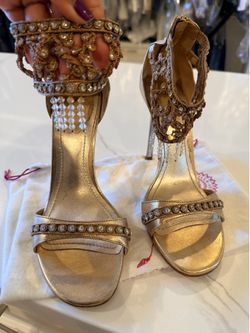 Rene Caovilla Shoes size 37 1/2