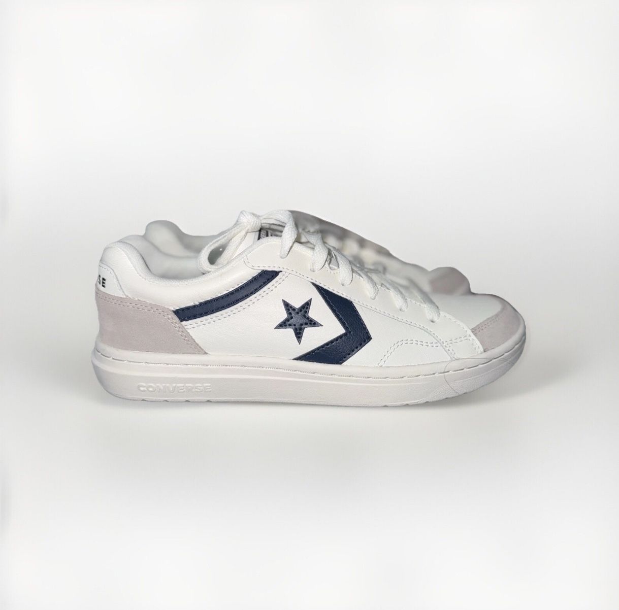 MEN'S 8.5 Women’s 10 CONVERSE PRO BLAZE CLASSIC LOW Shoes New Navy Blue White