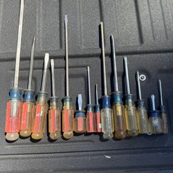 14-Piece Flat/Phillips Screwdriver craftsman  
