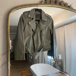 AllSaints Real Leather Jacket NWOT