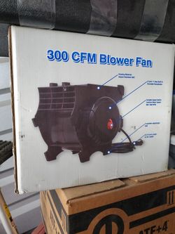 Mastercool 300 Cfm Blower Fan New