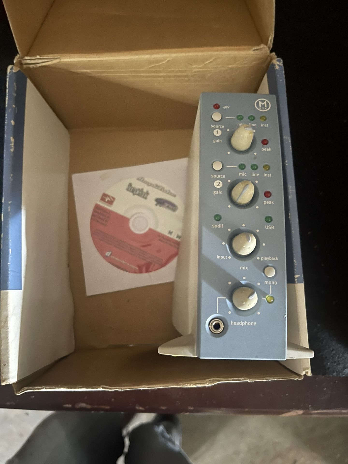 MBOX.. Powered By Pro Tools. WORK AND IN GREAT CONDITION