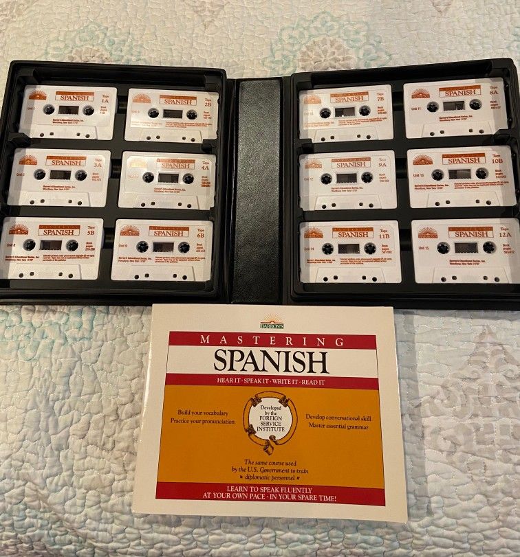 SPANISH LEARNING CASSETTE