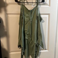 Green fairy dress