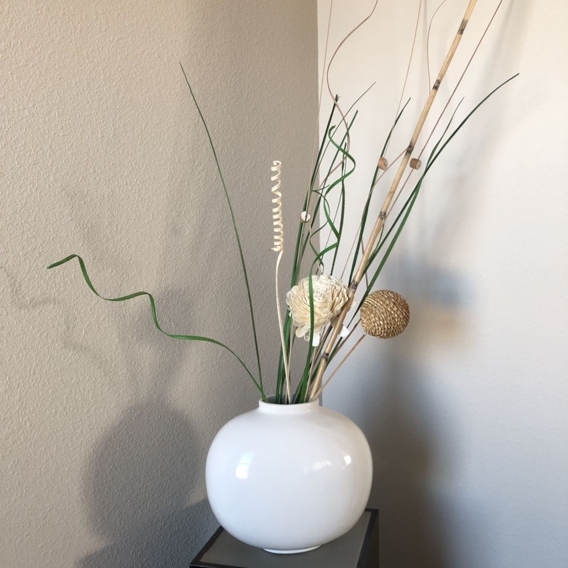 White Decorative Haegar Vase