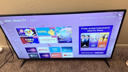ONN Roku Smart TV Flat Screen