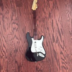 Wii  RockBand Fender Stratocaster Guitar Hero
